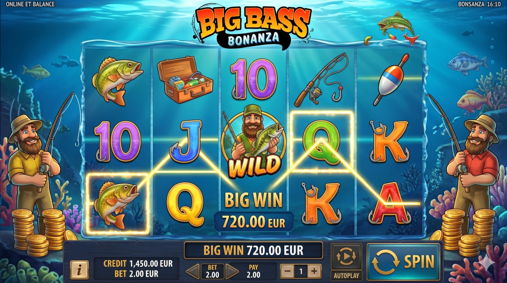Big Bass Bonanza Pokie Review